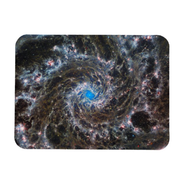 Magnet Flexible Le Coeur De Messier 74 (Horizontal)