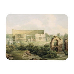 Magnet Flexible Le Colosseum, Rome, 1802 (la semaine au-dessus du
