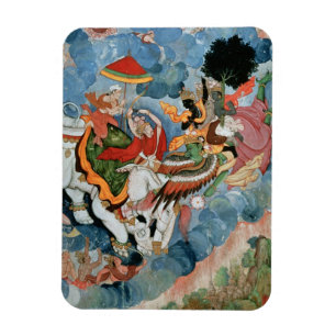 Magnet Flexible Le combat de Krishna avec INDRA, c.1590