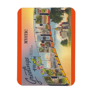 Magnet Flexible Le Connecticut, aimant mystique