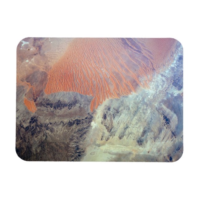 Magnet Flexible Le Désert Du Sahara En Algérie, Afrique Du Nord. (Horizontal)