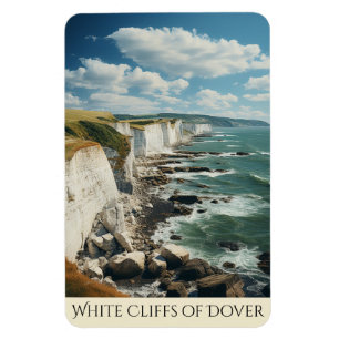 Magnet Flexible Le Dessin Des Falaises Blanches Dover England