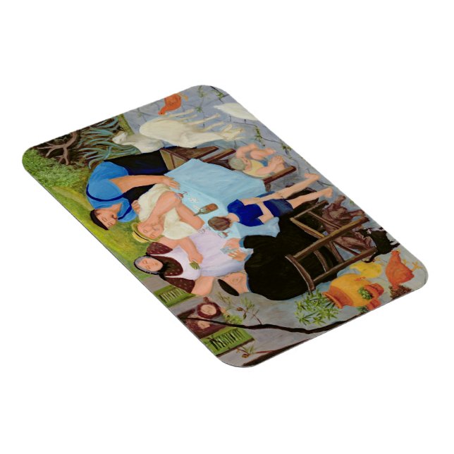 Magnet Flexible Le Dimanche (Côté Droit)