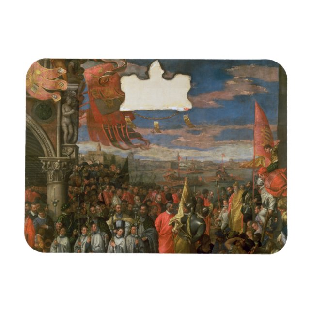 Magnet Flexible Le Doge Andrea Contarini de retour victorieux (Horizontal)
