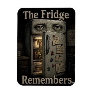 Magnet Flexible Le Frigo Se Souvient de l'Humour Noir