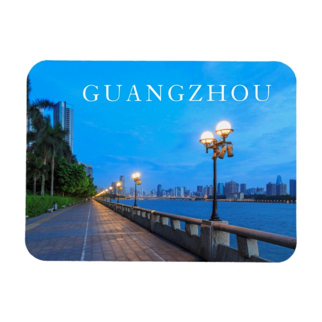 Magnet Flexible Le front de mer de Guangzhou (Horizontal)