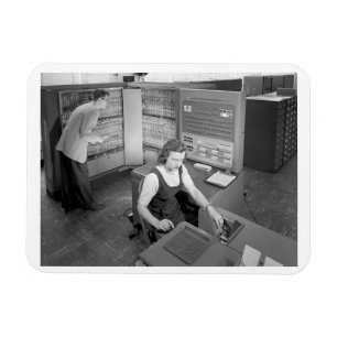 Magnet Flexible Le garçon rencontre la fille, Rencontre sur ordina