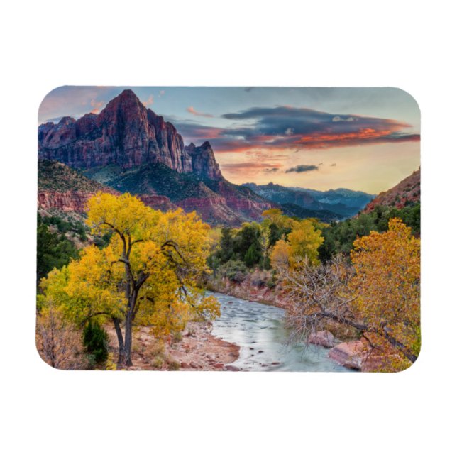 Magnet Flexible Le gardien de l'automne (Horizontal)