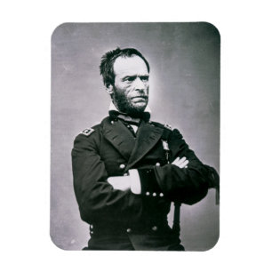 Magnet Flexible Le Général William T. Sherman (1820-91) (photo d