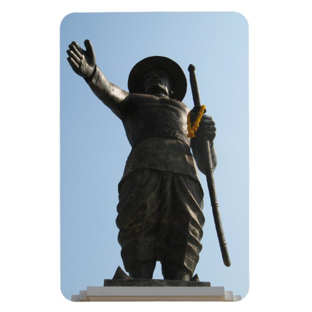 Magnet Flexible Le Grand Roi Anouvong ... Vientiane, Laos (Vertical)