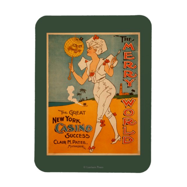 Magnet Flexible Le Great New York Casino Success Theatre (Vertical)