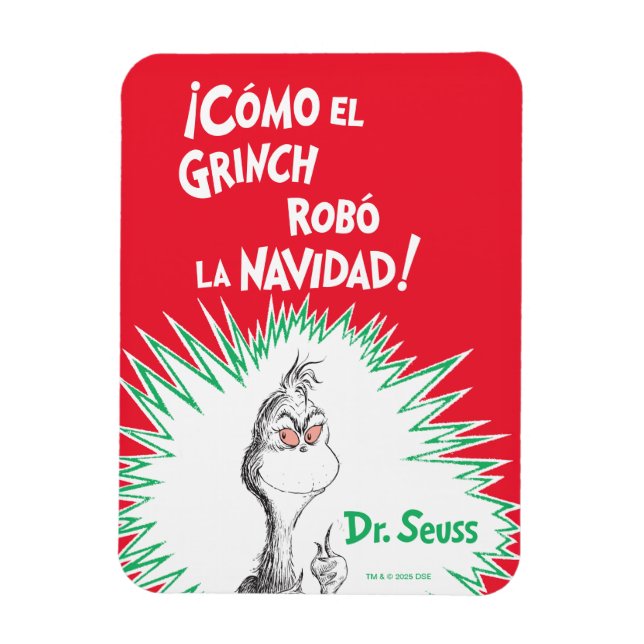 Magnet Flexible Le Grinch a Volé Noël (Vertical)
