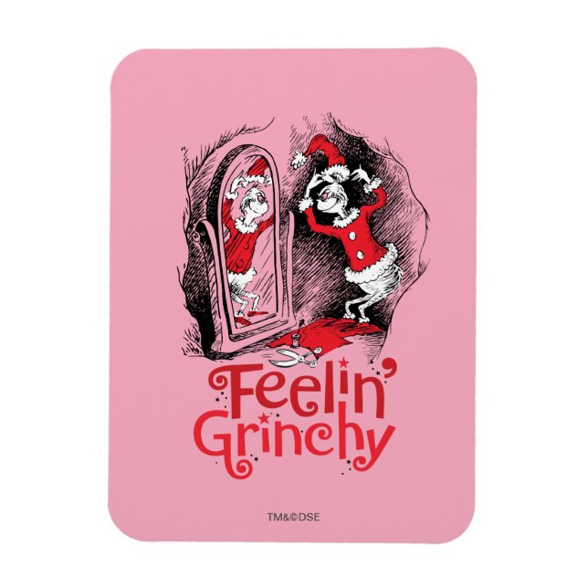 Magnet Flexible Le Grinch | Se sentir grincheux (Vertical)