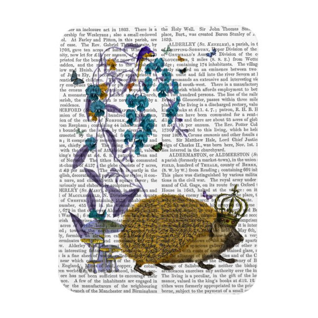 Magnet Flexible Le hérisson d'or (Vertical)