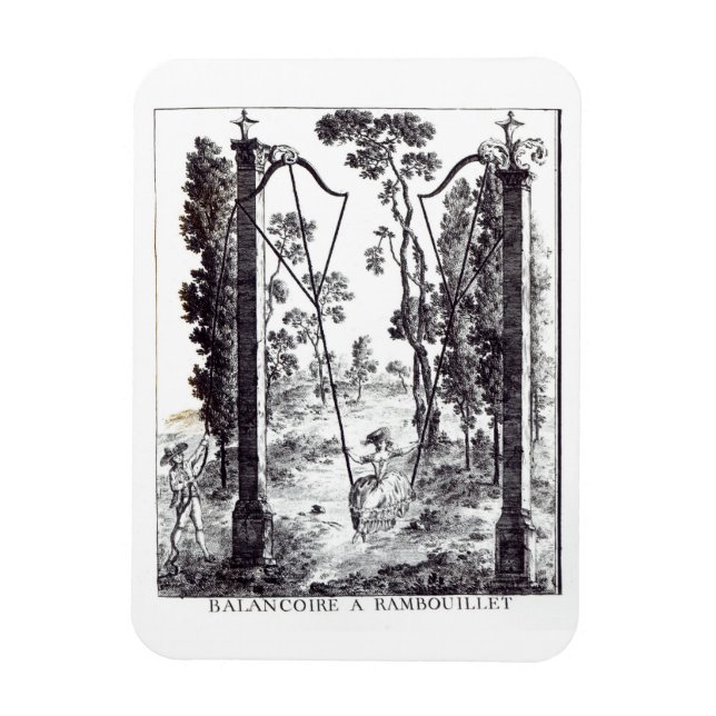 Magnet Flexible Le Jardin de Rambouillet, de "Details des (Vertical)