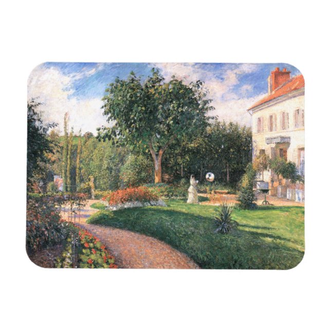 Magnet Flexible Le Jardin des Mathurins Camille Pissarro (Horizontal)