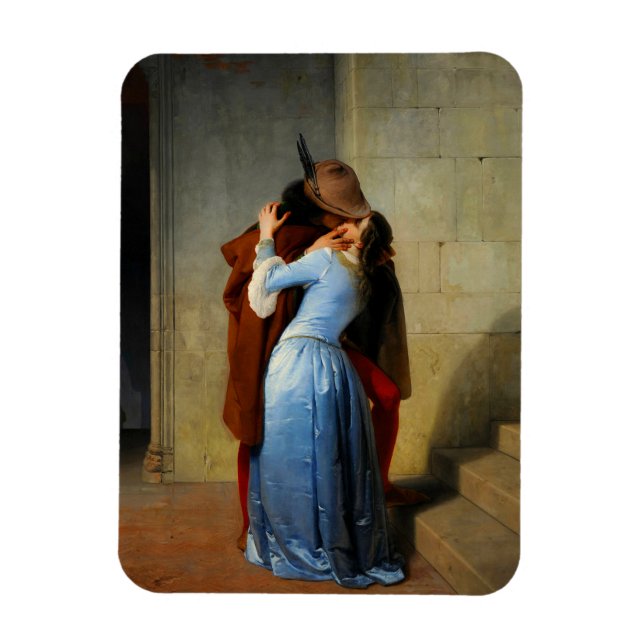 Magnet Flexible Le Kiss Francesco Hayez (Vertical)