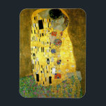 Magnet Flexible Le Kiss ~ Gustav Klimt<br><div class="desc">Voici le baiser peint par Gustav Klimt en 1907. C'est le tableau Art Nouveau le plus célèbre de l'histoire</div>