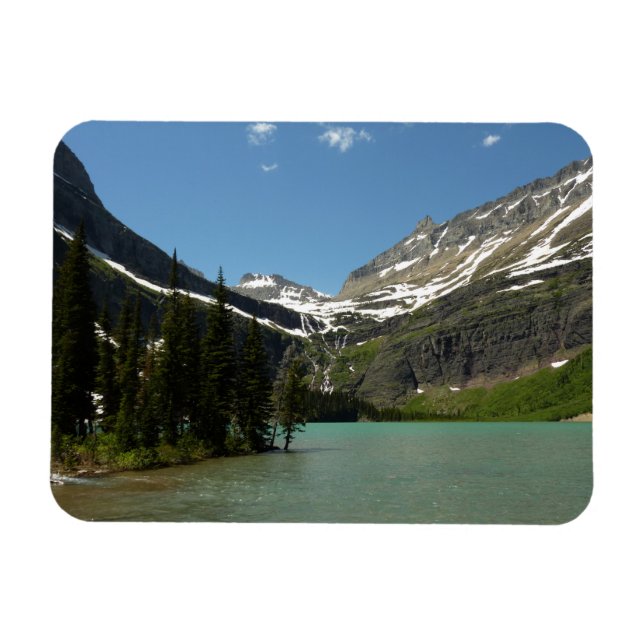 Magnet Flexible Le lac Grinnell au parc national des Glaciers (Horizontal)