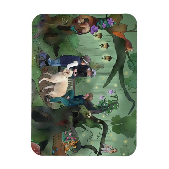 Magnet Flexible Le Lieu secret (Vertical)