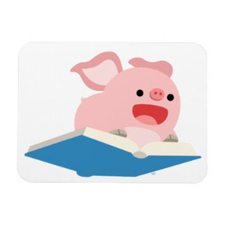 Magnet Flexible Le livre volant et le aimant flexible du cochon de