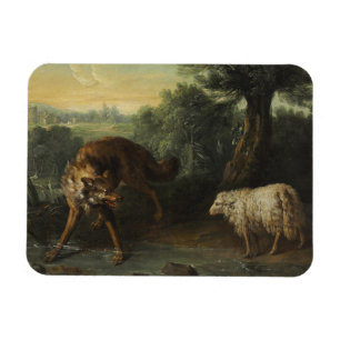 Magnet Flexible Le loup et l'agneau