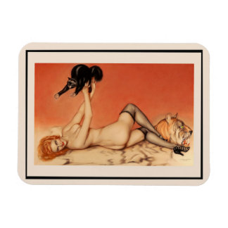 Magnet Flexible Le magnifique Alberto Vargas Pin up