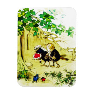 Magnet Flexible Le mariage d'oiseau