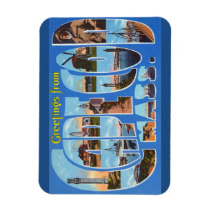 Magnet Flexible Le Massachusetts, Cape Cod, aimant