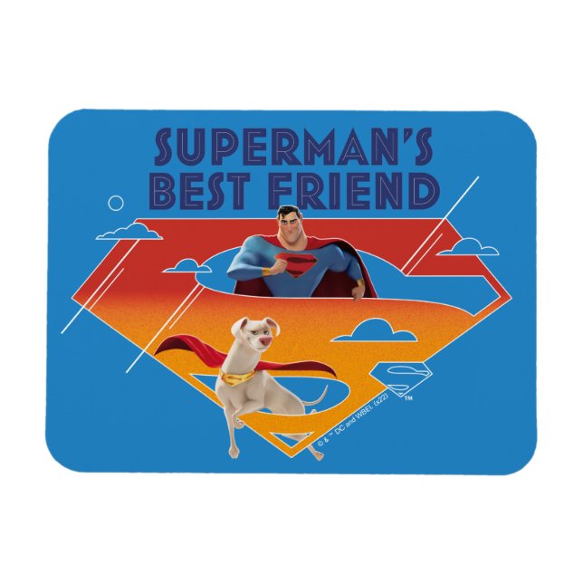 Magnet Flexible Le meilleur ami de Superman (Horizontal)