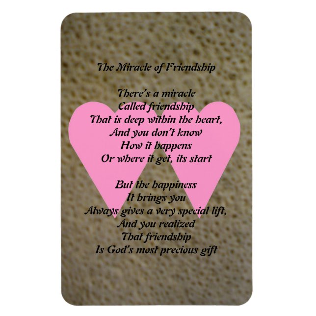 Magnet Flexible Le miracle de l'amitié (Vertical)