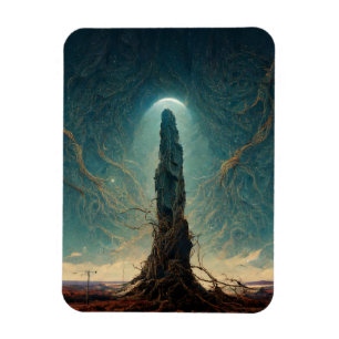 Magnet Flexible Le Monolithe 2 Imaginaire Sci-Fi Art