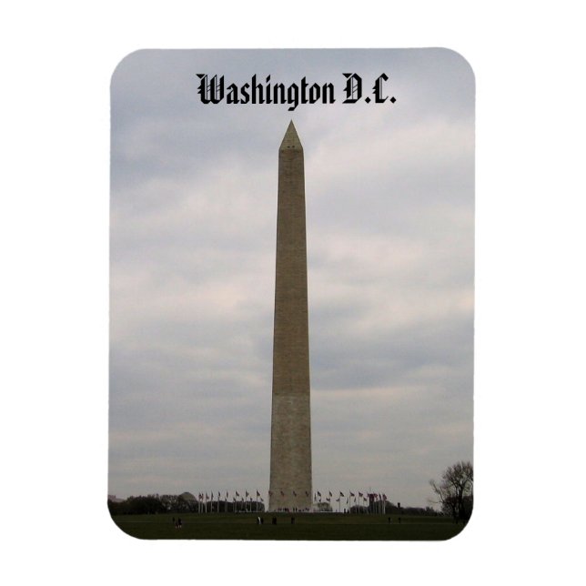 Magnet Flexible Le monument de Washington (Vertical)