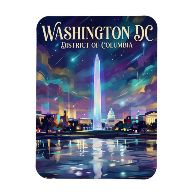Magnet Flexible Le National Mall des États-Unis (Vertical)