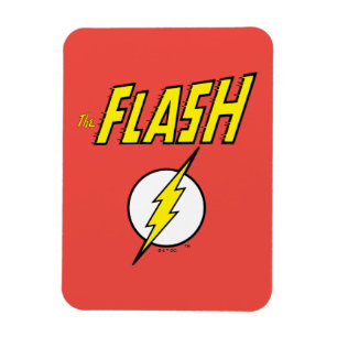 Magnet Flexible Le nom Flash et logo d'éclair