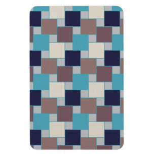 Magnet Flexible Le paon sur la plage