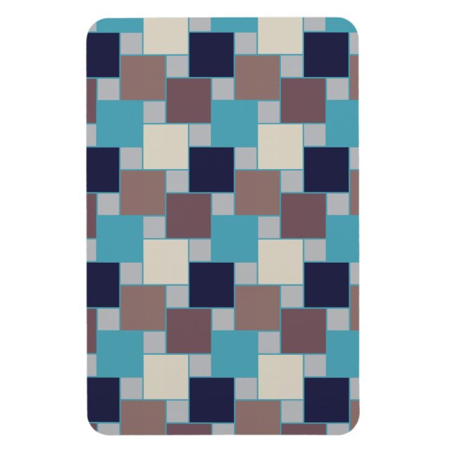 Magnet Flexible Le paon sur la plage (Vertical)