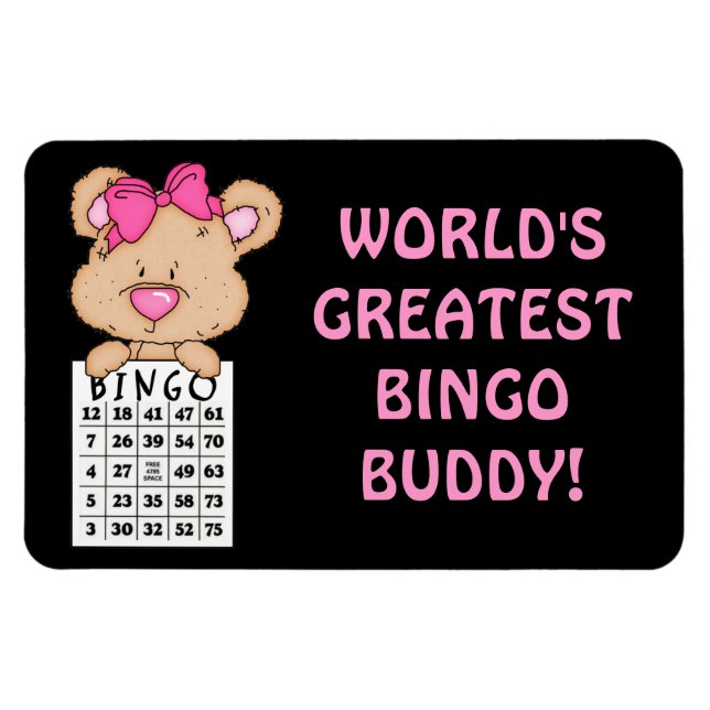 Magnet Flexible Le plus grand aimant du monde pour Bingo Buddy (Horizontal)