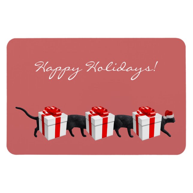 Magnet Flexible Le plus long chat du monde (Horizontal)