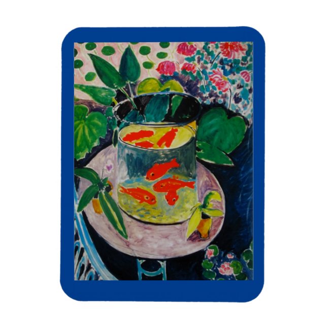 Magnet Flexible Le poisson rouge de Matisse (Vertical)