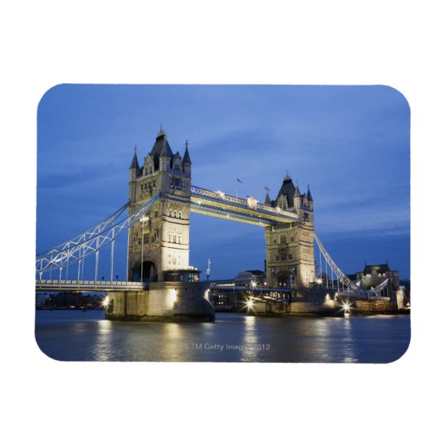 Magnet Flexible Le pont de la Tour à Dusk (Horizontal)