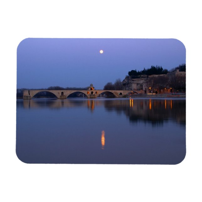 Magnet Flexible Le pont Saint-Bénézet à Avignon sur le (Horizontal)