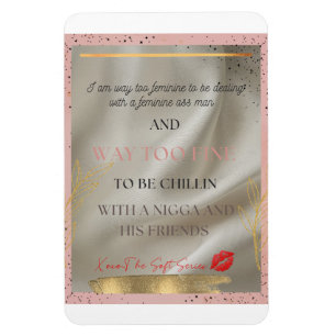 Magnet Flexible Le rappel divin de la féminité