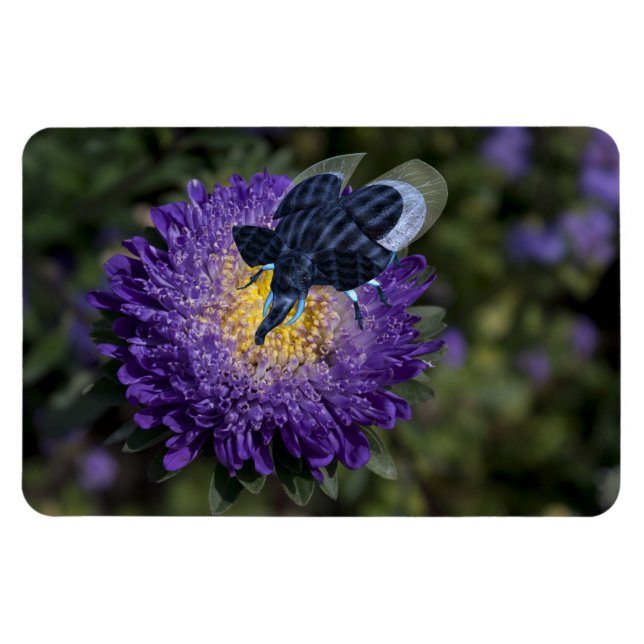 Magnet Flexible Le Rare Blue Bugphant (Horizontal)
