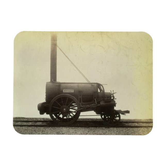 Magnet Flexible Le "Rocket" conçu par George Stephenson (1781-1 (Horizontal)