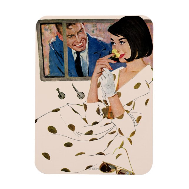 Magnet Flexible Le Rose d'or (Vertical)