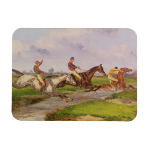 Magnet Flexible Le Saute d'eau : la Steeplechase d'automne à Balla