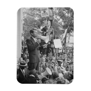 Magnet Flexible Le sénateur Robert Kennedy faisant campagne pour l