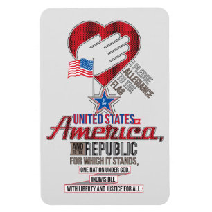 Magnet Flexible Le serment d'allégeance