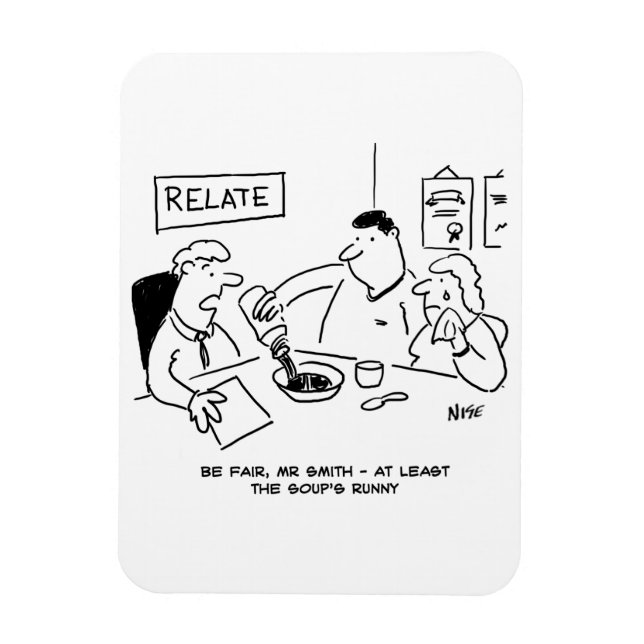 Magnet Flexible Le Soup est runny (Vertical)